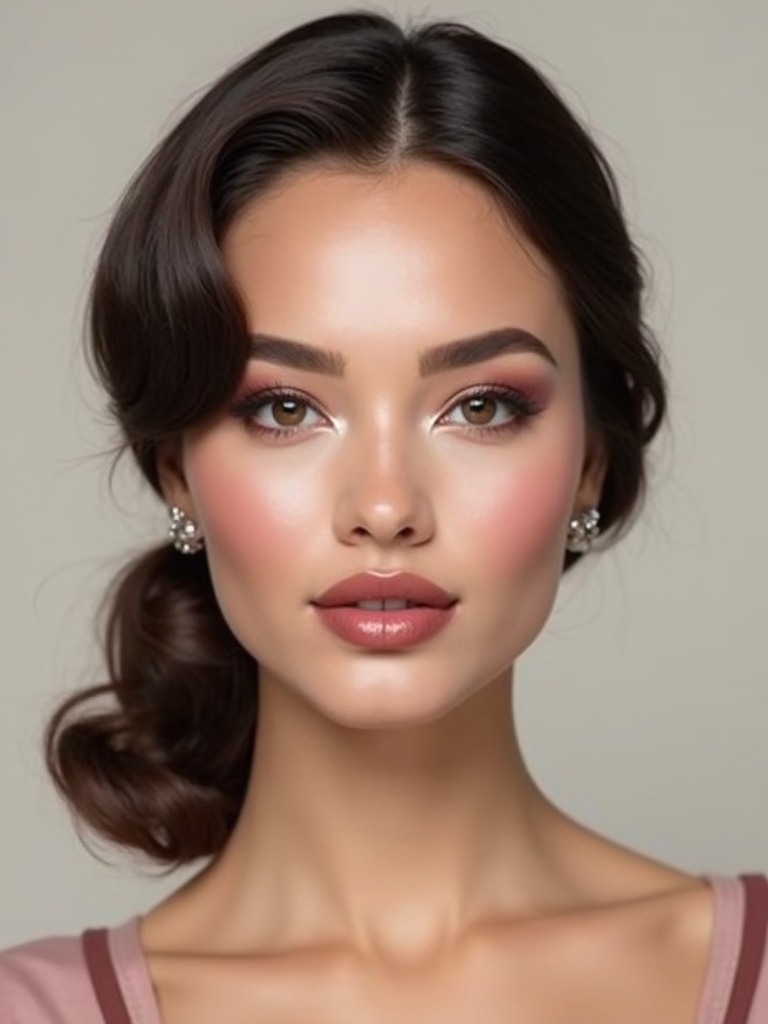 soft sculpted mauve monochrome harmony