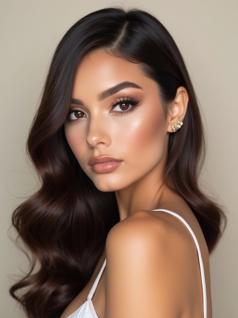 soft sculpted neutral glam