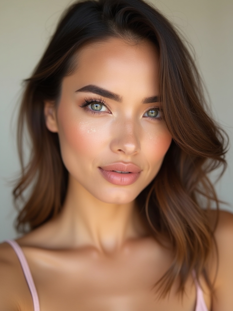 soft shimmering halo sparkle