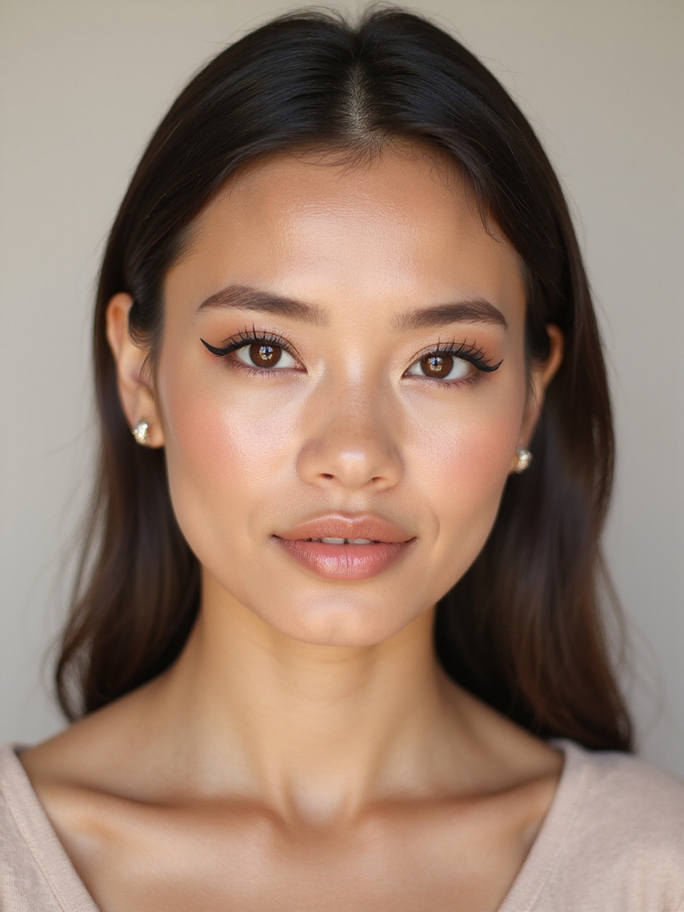 soft skinny lifted eye wing