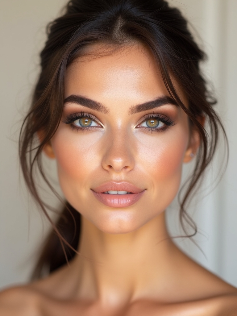 soft smudged cocoa liner