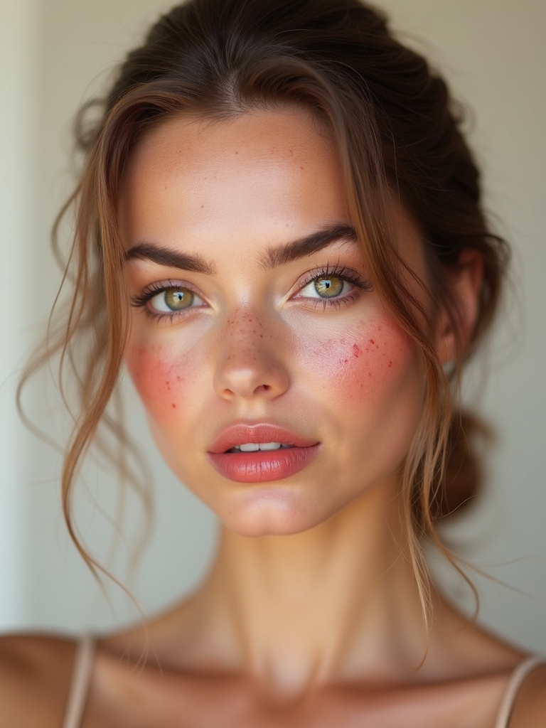 soft sun kissed farmstand freckles