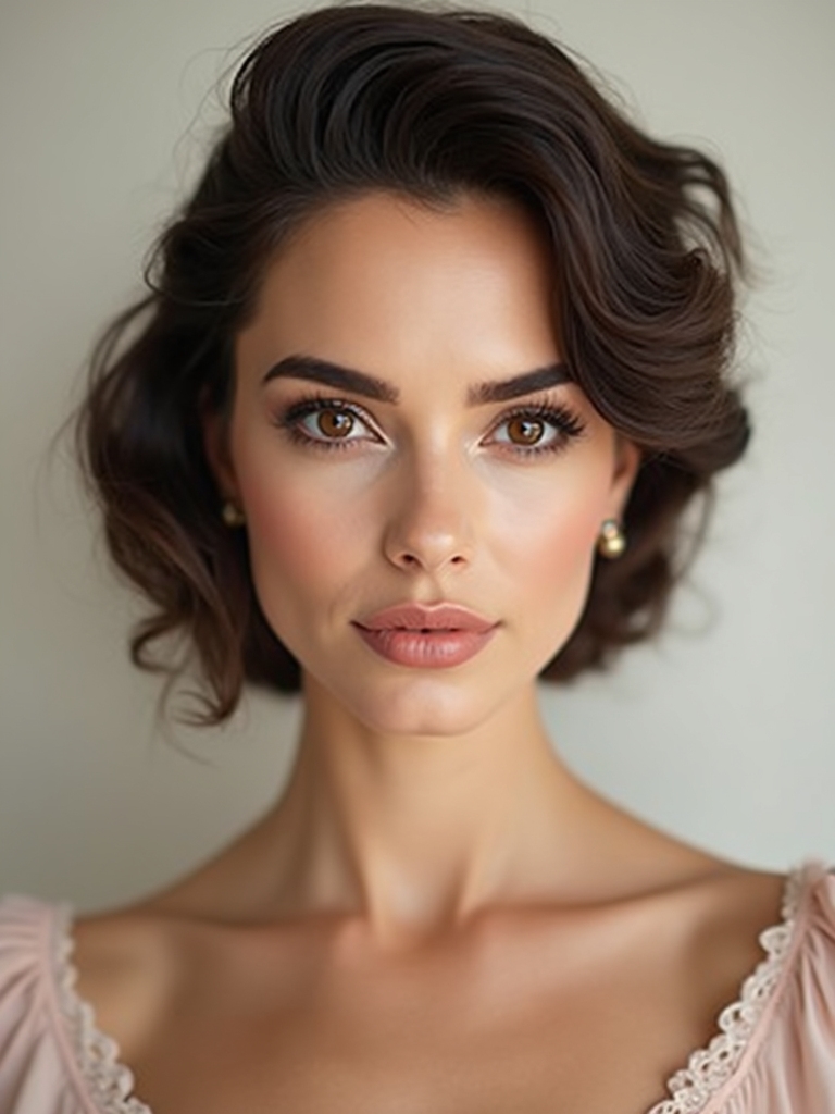 soft taupe smudged liner