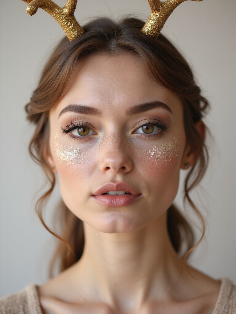 sparkling antlers dewy glow