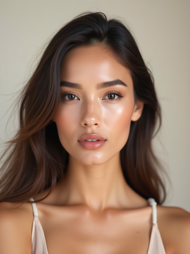 subtle mapped overlined natural looking