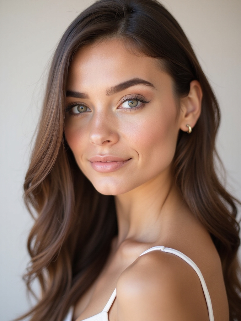 subtle monochrome whiskered charm