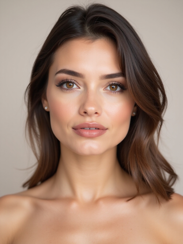 subtle overdrawn ombr lips