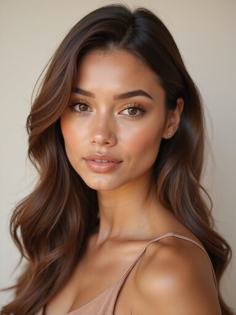 sun kissed bronzed glow makeup