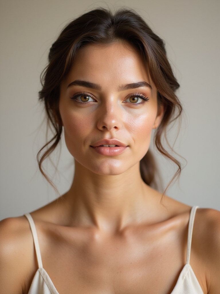 sun kissed nose and cheeks