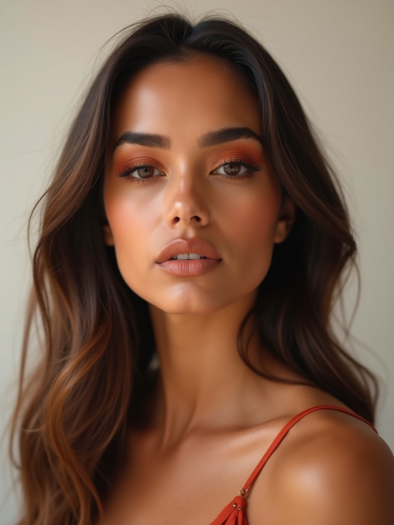 sun kissed terracotta monochrome glow