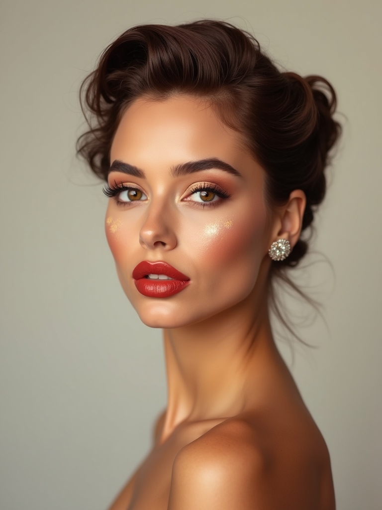 sunlit bronze brick lip