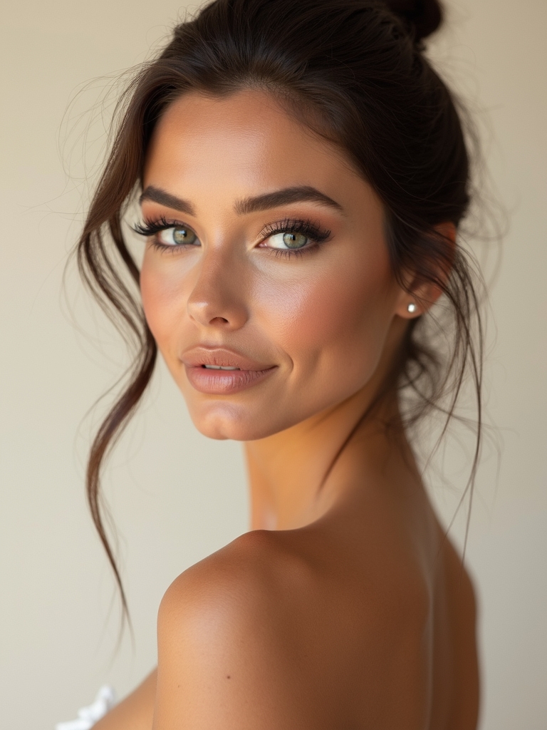 sunlit bronzer seamless cream highlight