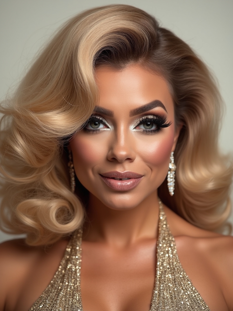 tacky layered long lasting glittered lids