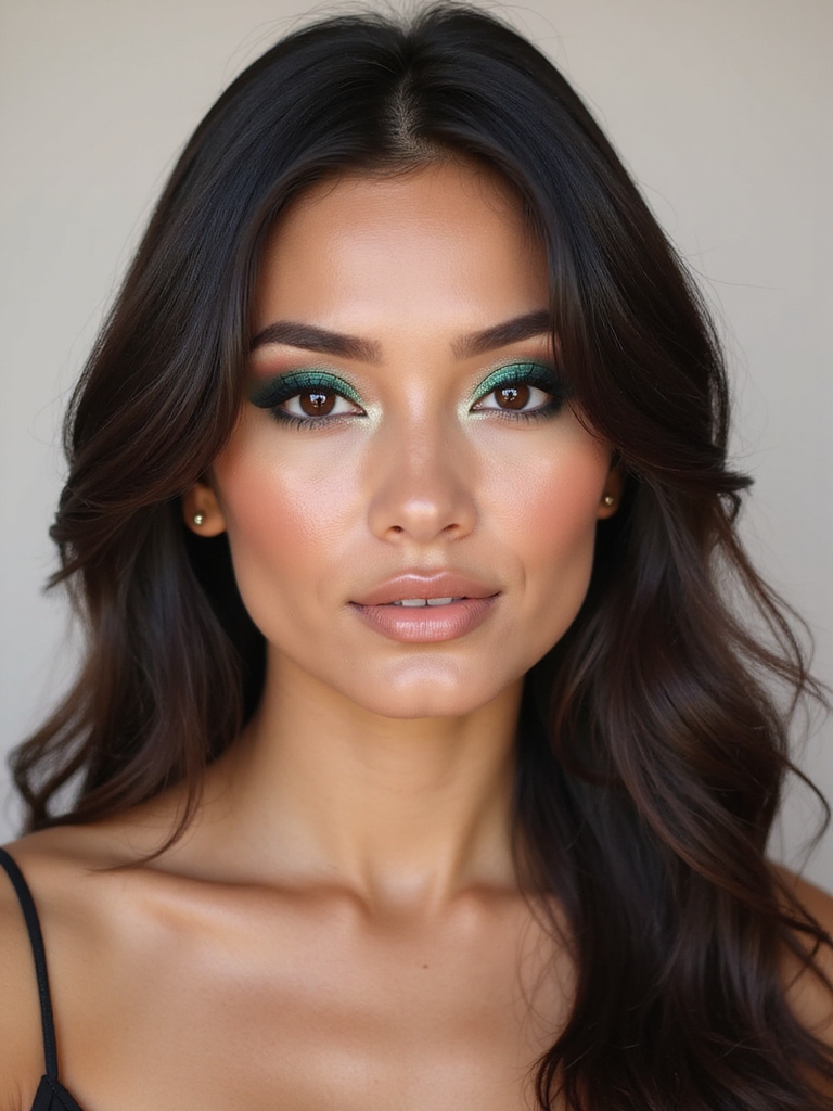 teal to green gradient lid