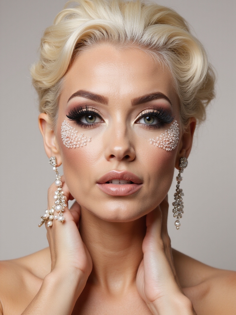 texture focused sparkle placement technique