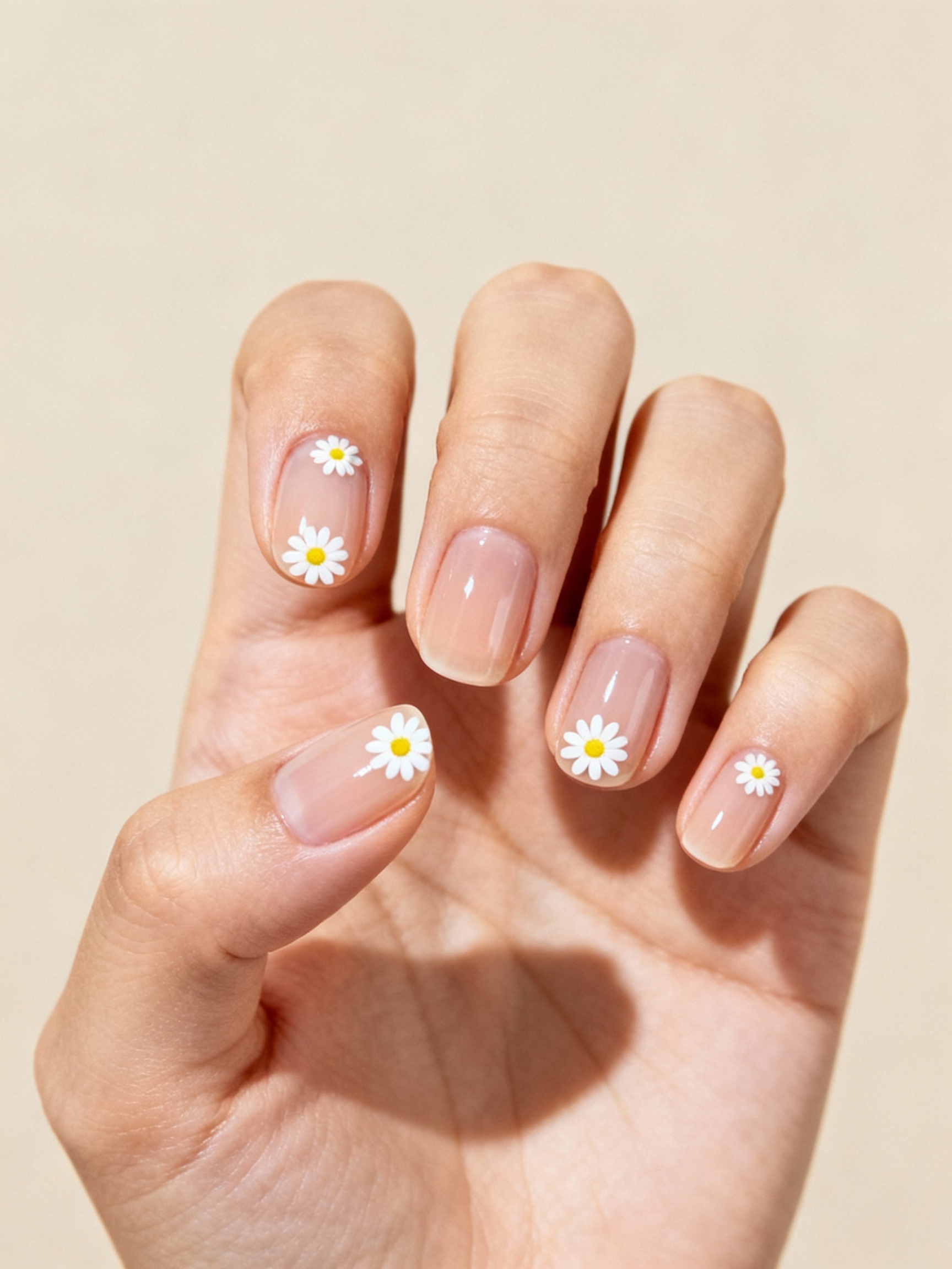 tiny daisies subtle shine