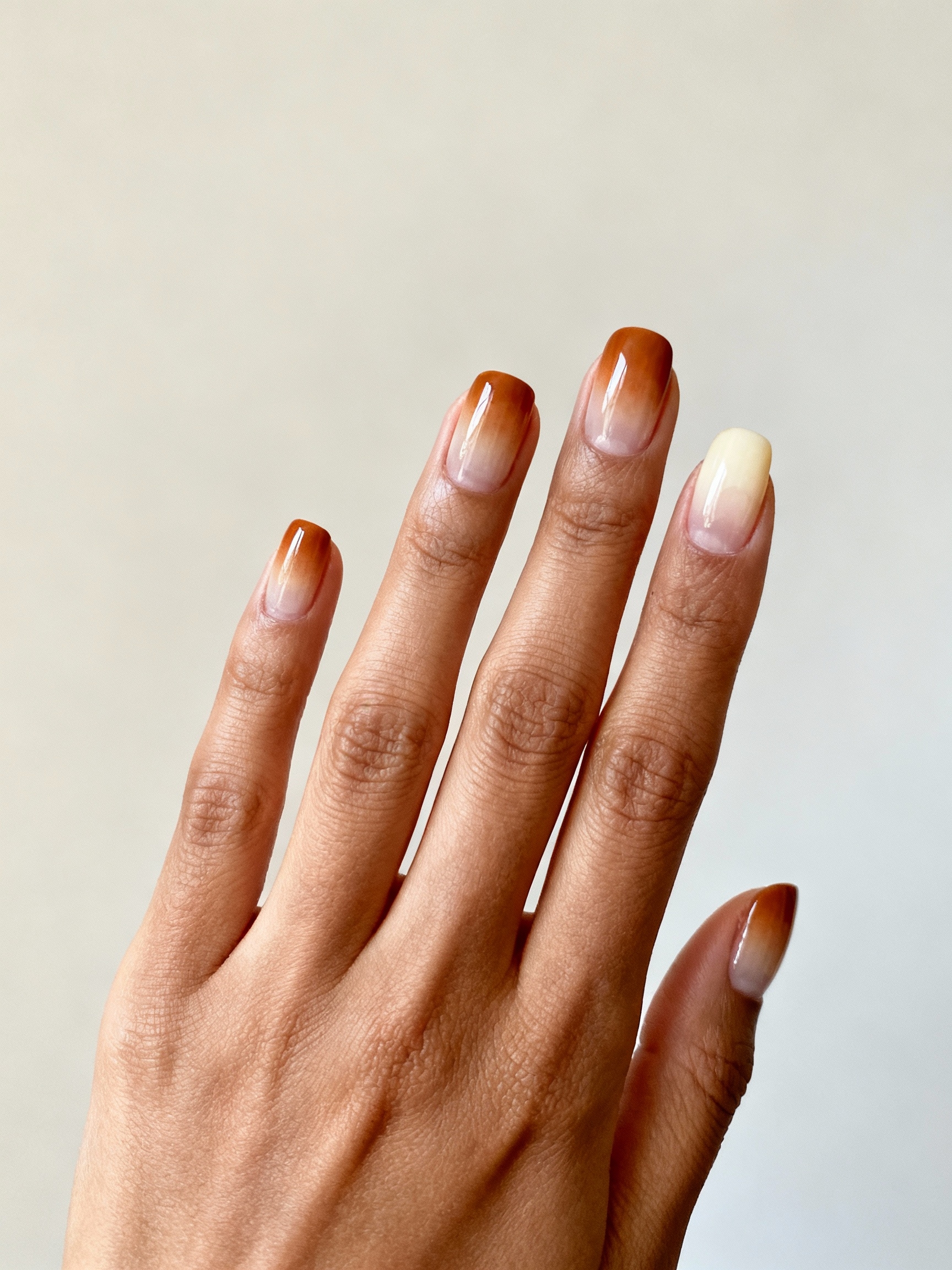 toasted chai ombre glow