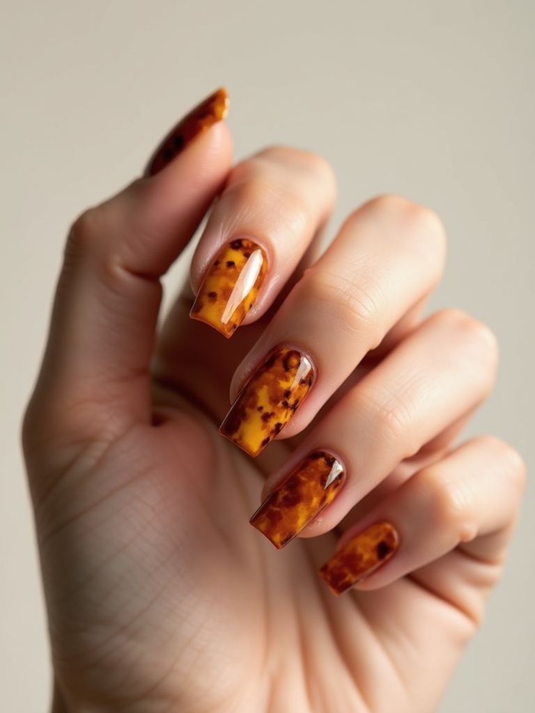tortoiseshell amber espresso swirls
