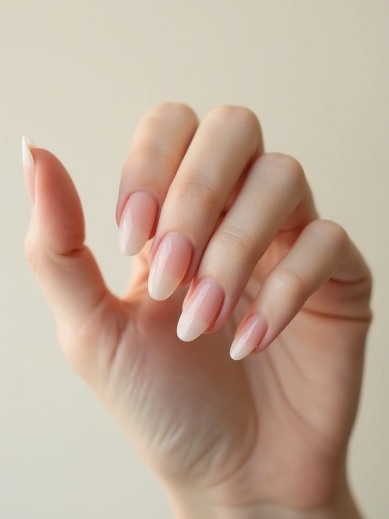 translucent creamy milky almonds