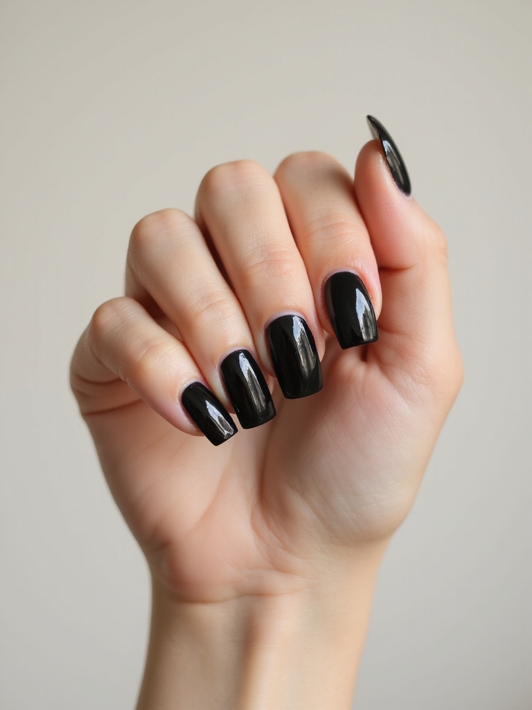 translucent inky curved tips