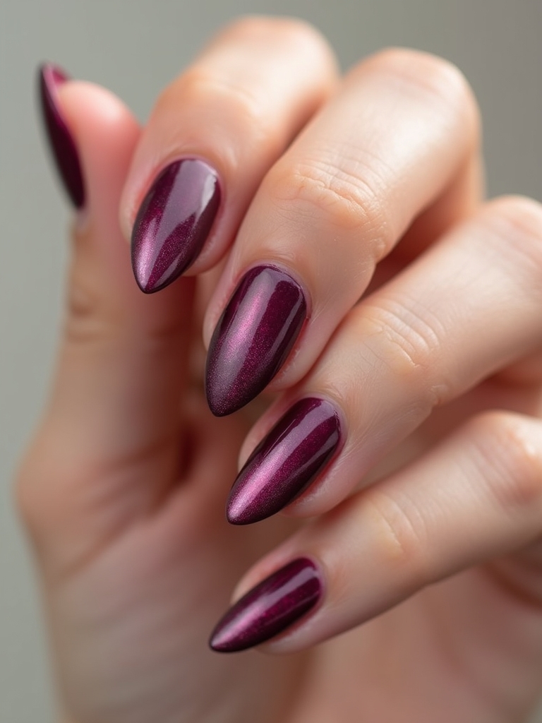 velvet jewel toned magnetic cat eye