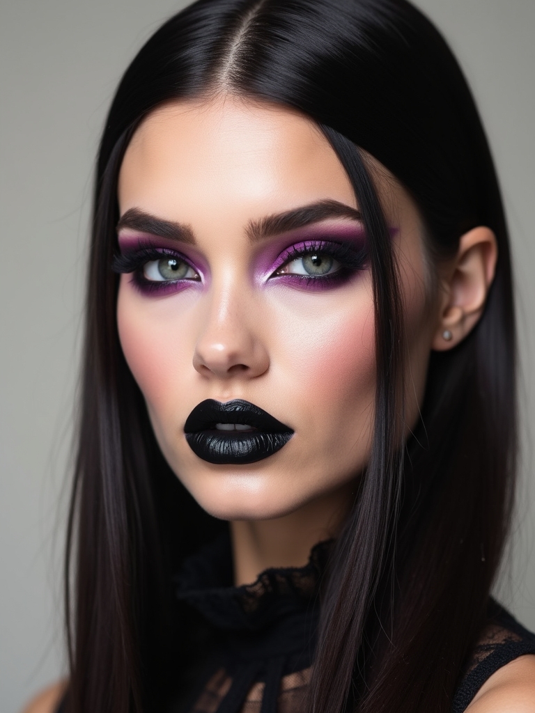 velvet purple smoky gloss