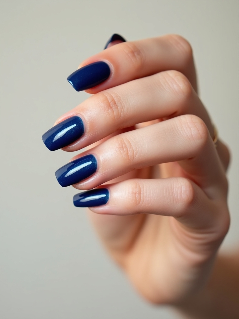 velvet sapphire gradient nails