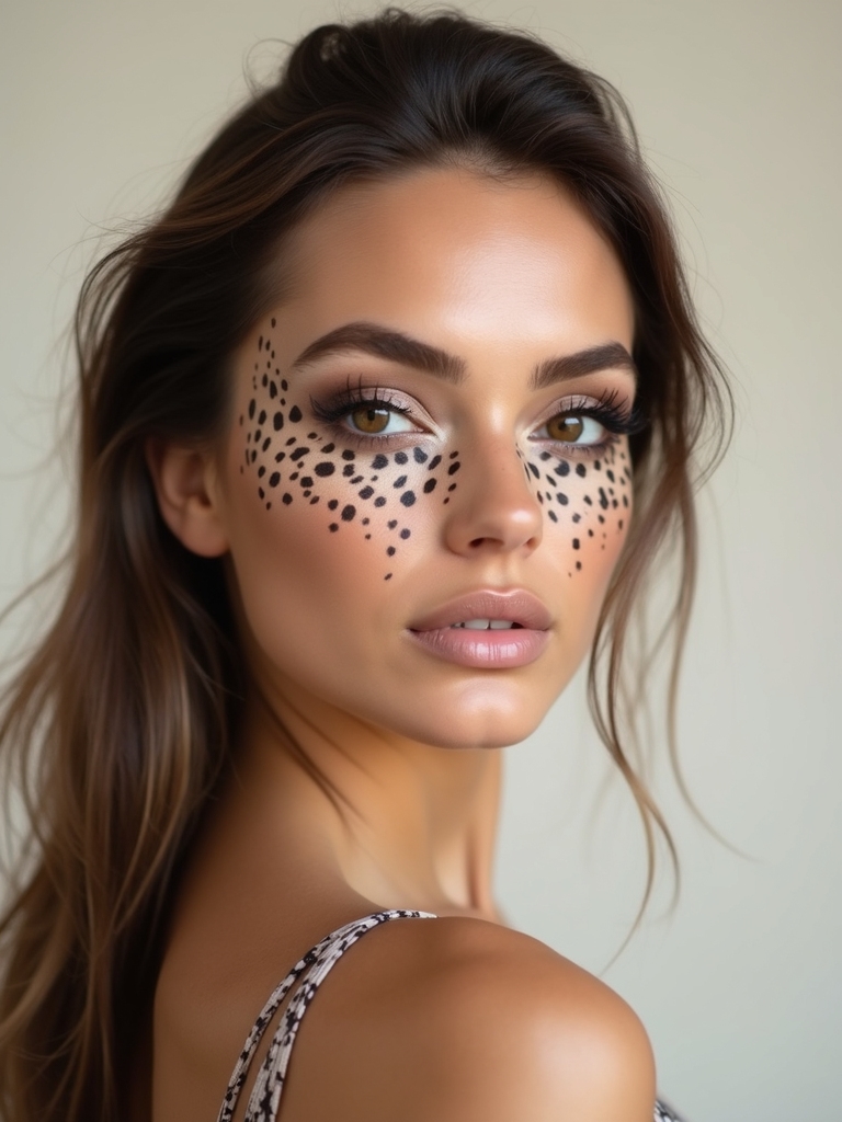 velvety taupe leopard eyes