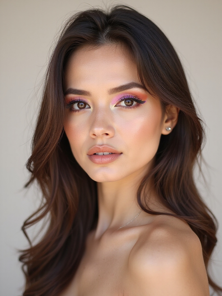 vibrant character transforming cosplay makeup