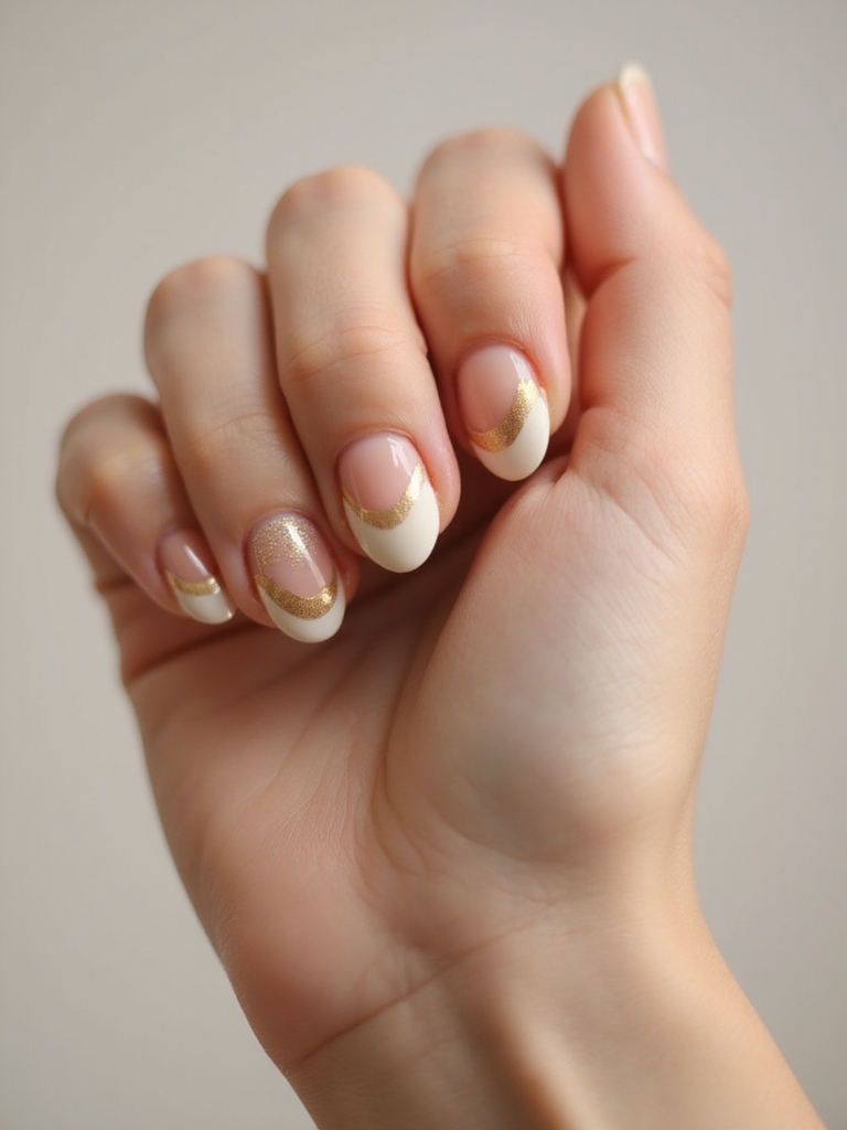 warm amber glazed gold