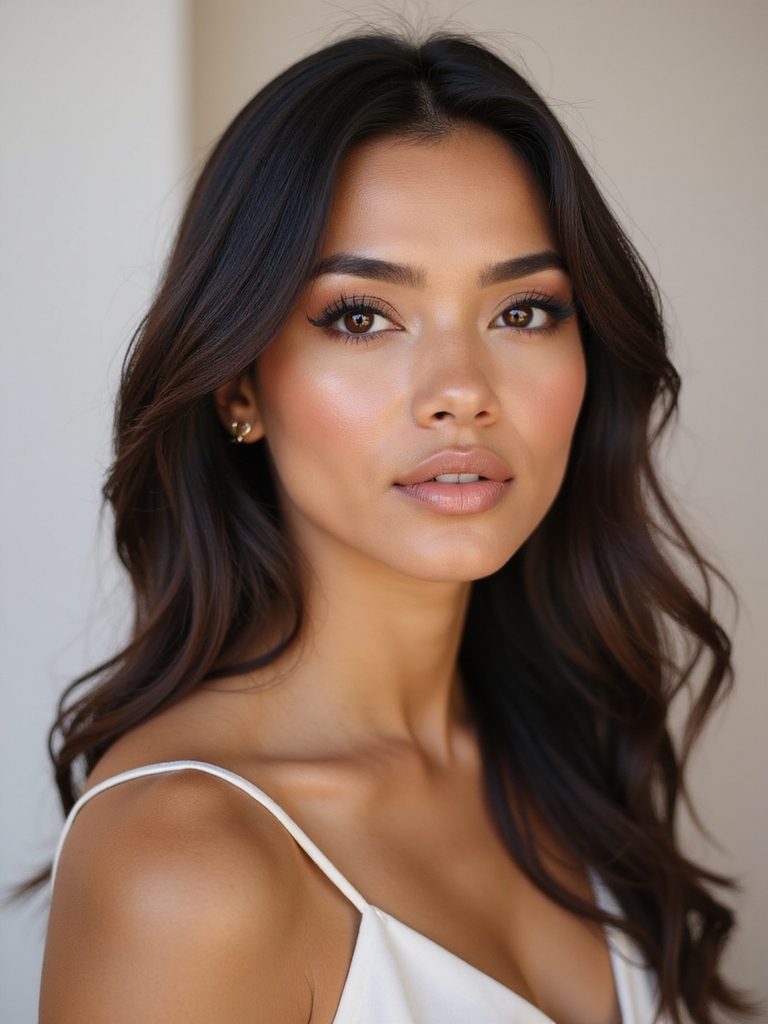 warm blended cream contour