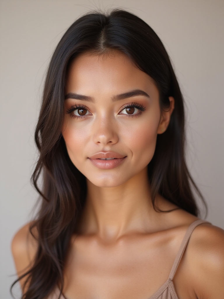 warm brown earthy glam
