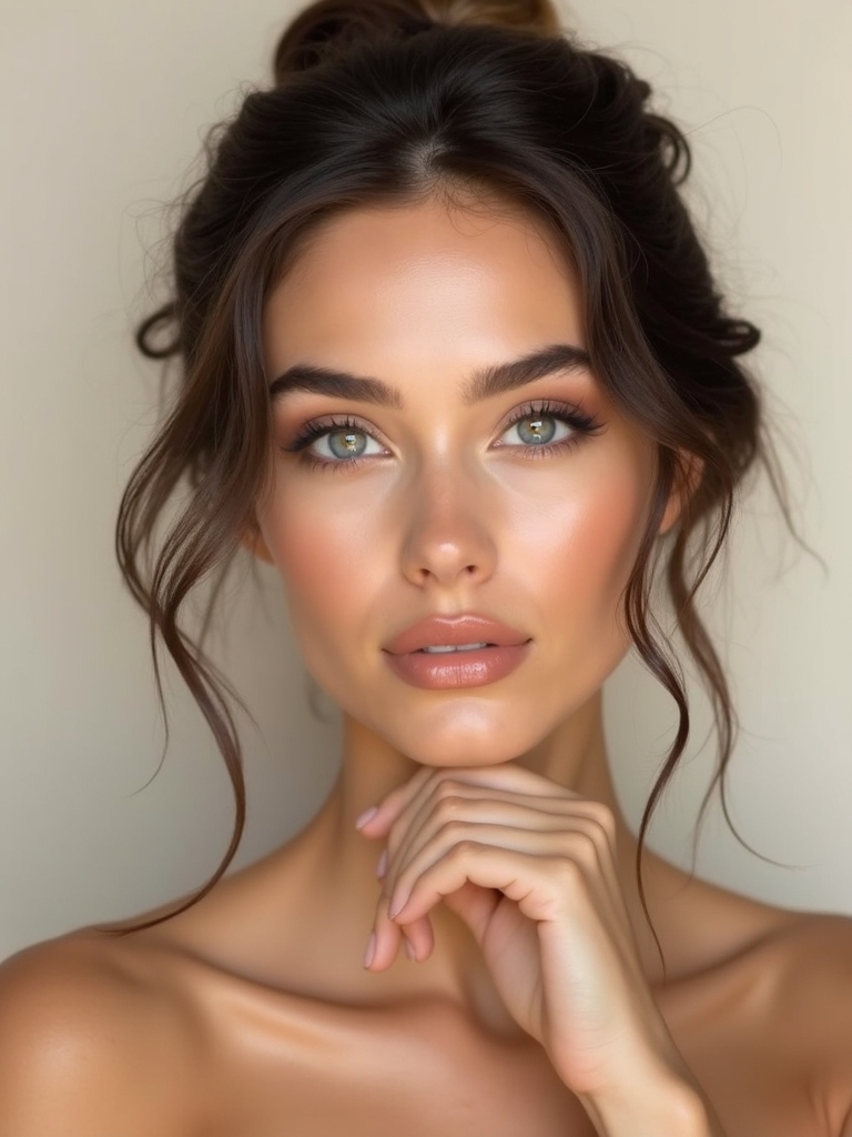warm curled separated natural lashes