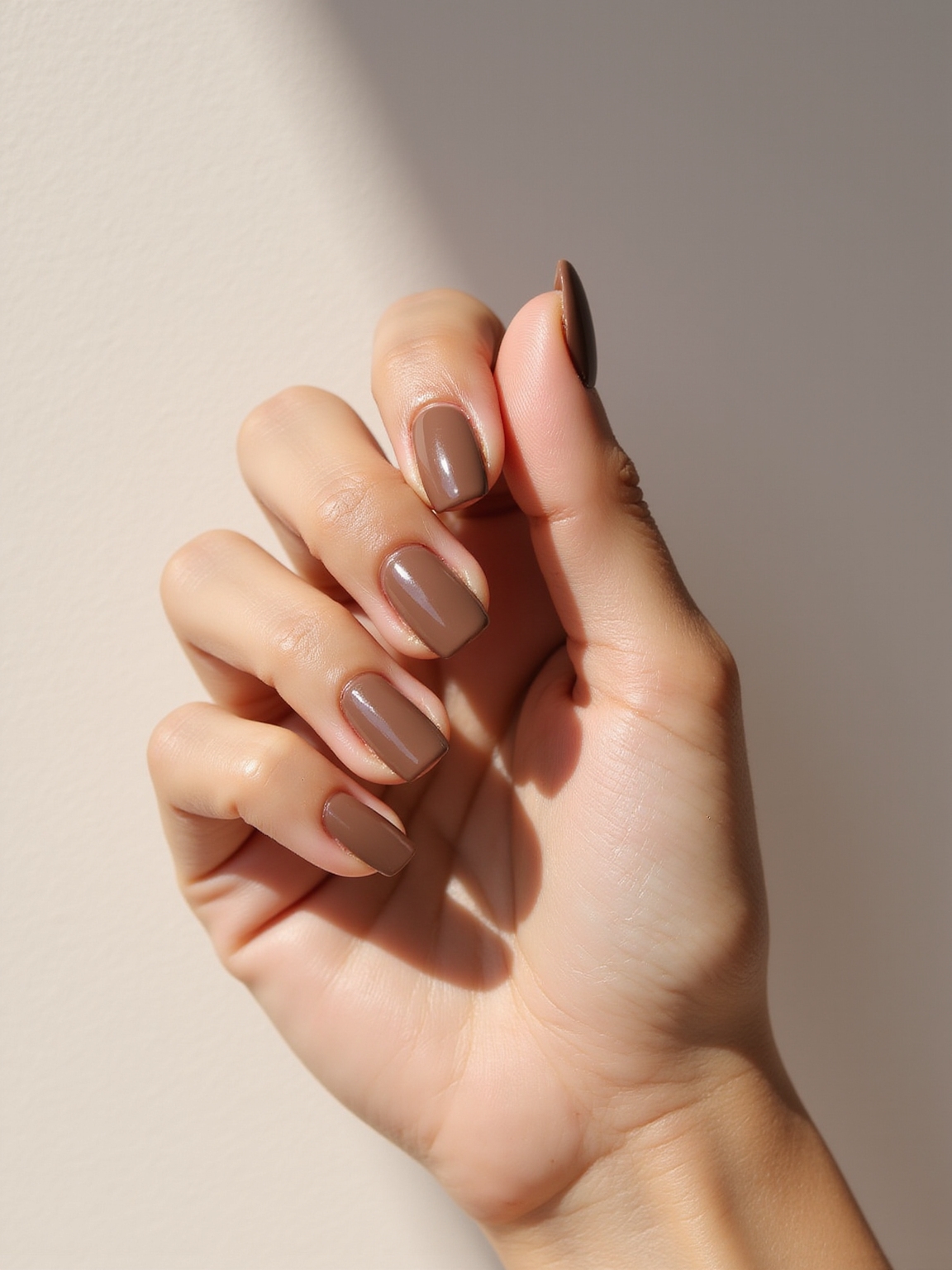 warm earthy fall nails