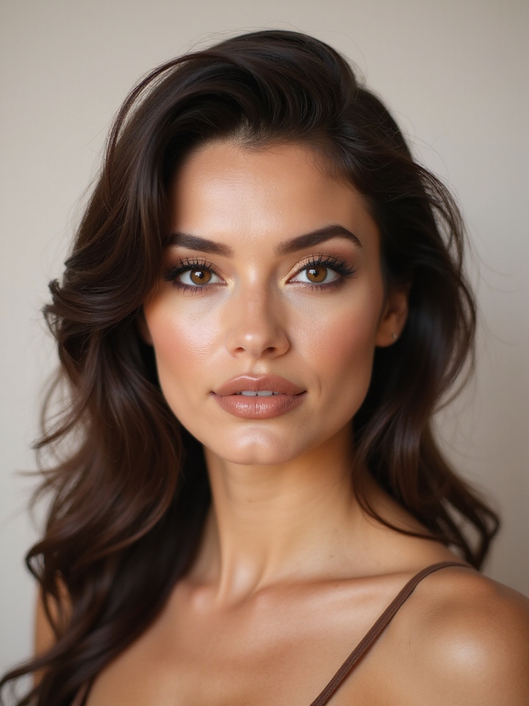 warm sepia monochrome glam