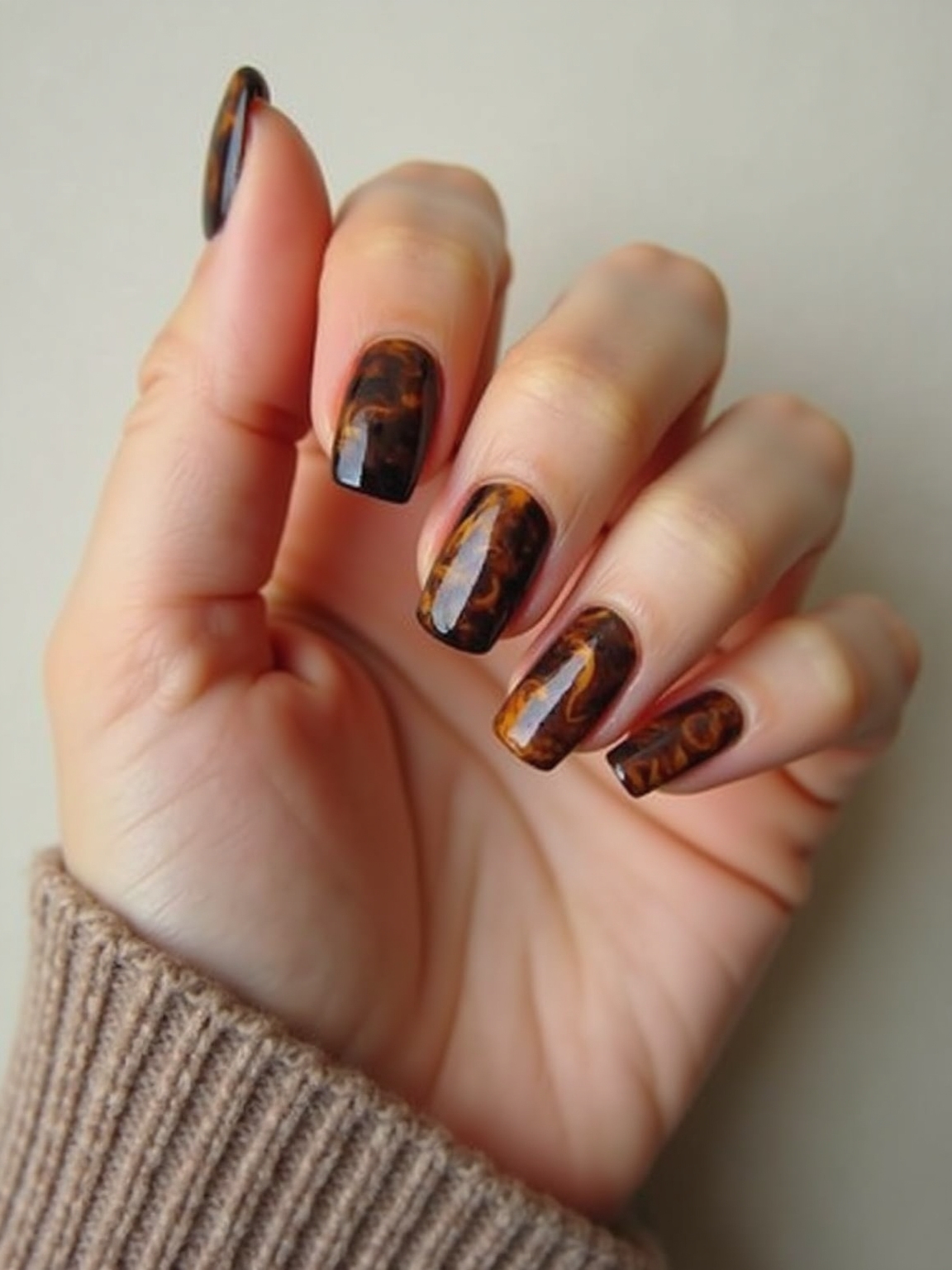 warm tortoiseshell smoky marbling