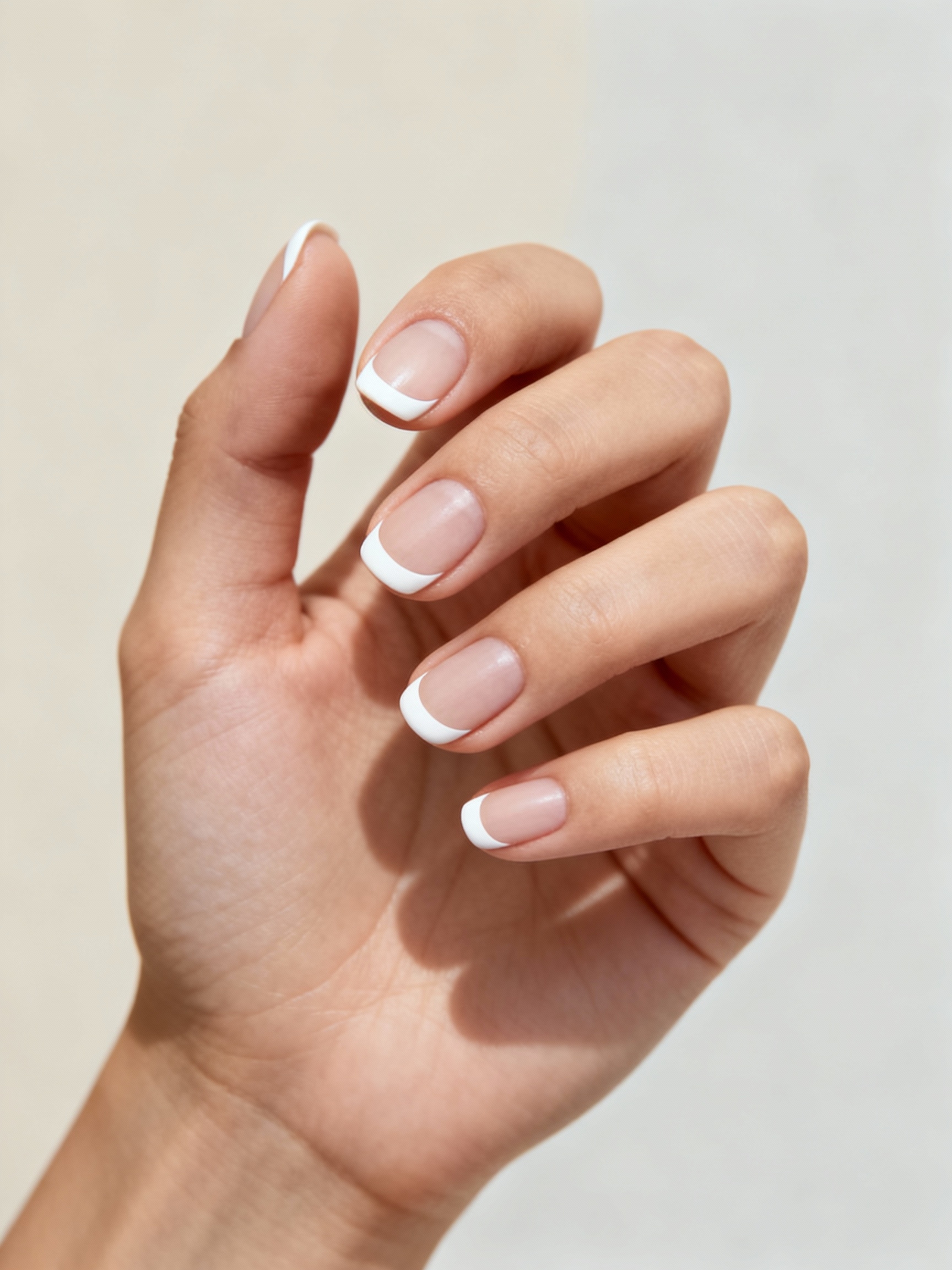 whisper thin classic white tips
