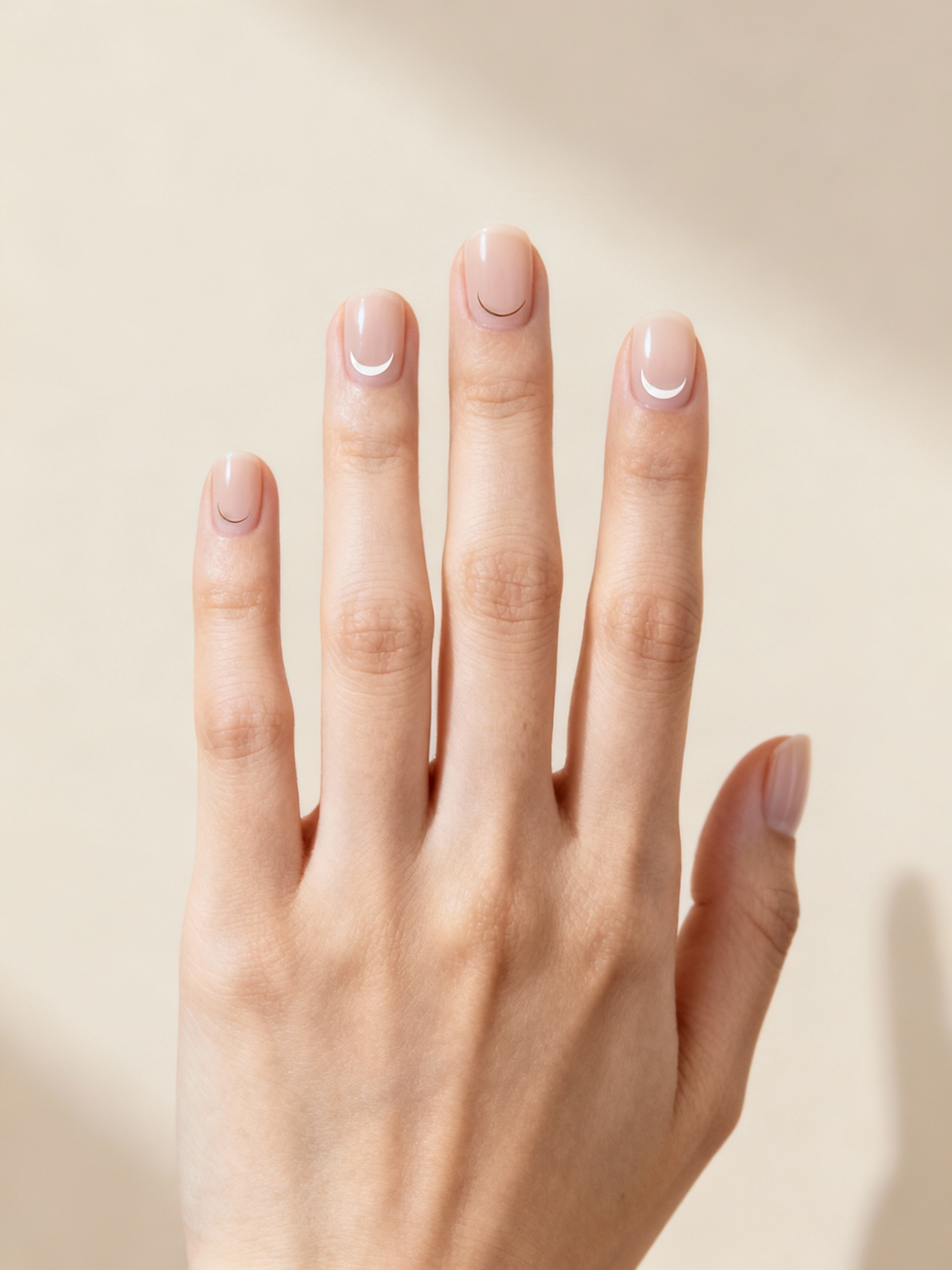 whisper thin crescent cuticle accent