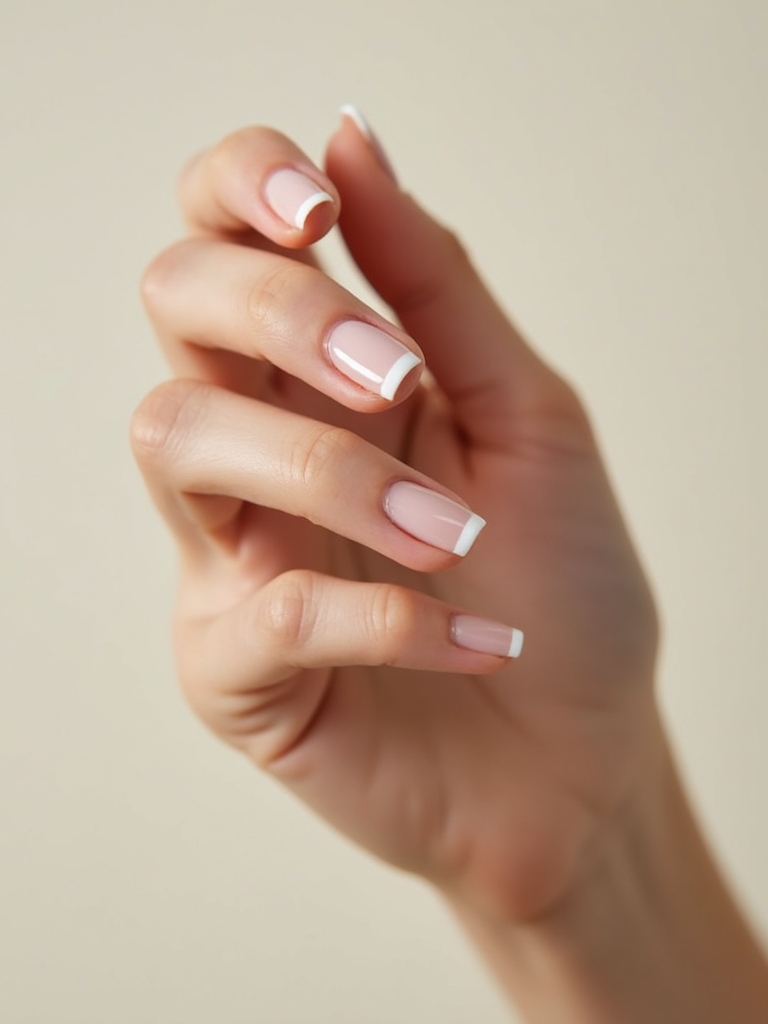 whisper thin micro french tips