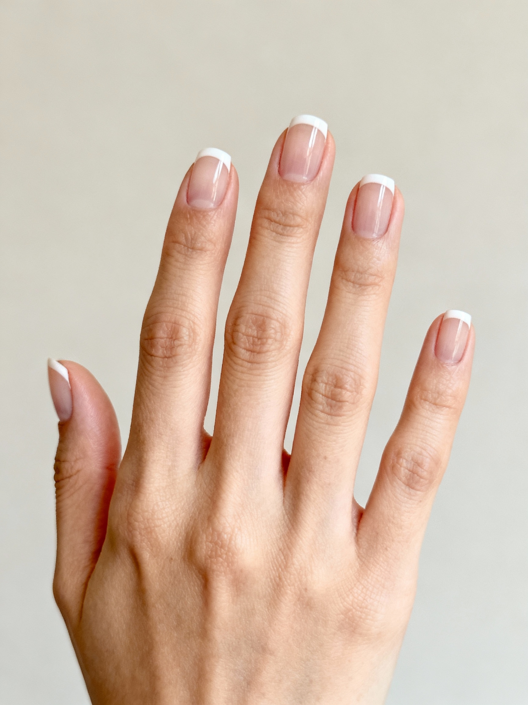 whisper thin refined french tips